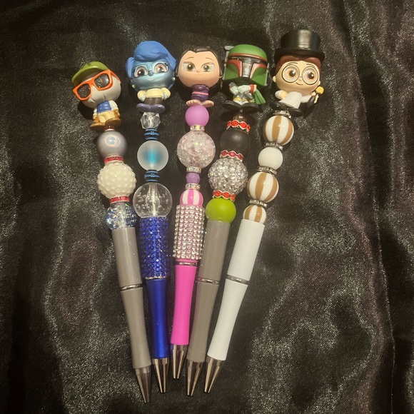 Princess Character Beaded Pens - Multicolor - Picture 2 of 9